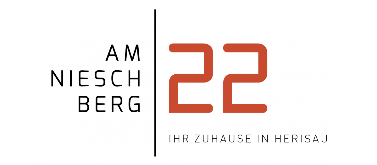 Logo Am Nieschberg 22 mit Slogan Ihr Zuhause in Herisau