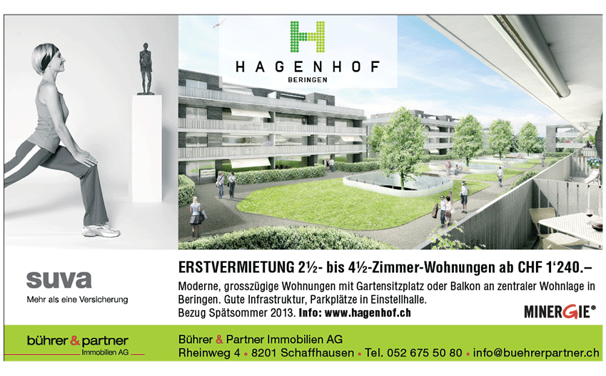 Anzeige Hagenhof Beringen
