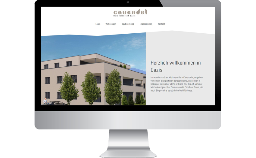 Website Cavendel Cazis