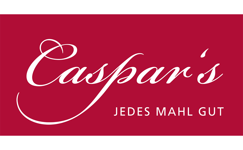 Logo Caspar's Manz Privacy Hotels mit Slogan Jedes Mahl gut